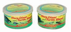 Lucky Reptile Herp Diner Turtle Blend To offer a diversified diet, Herp Diner Turtle Blend contains different feeding animals that turtles love to eat.