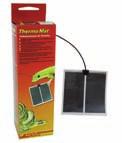 Heat Mats Lucky Reptile Thermo Mat Like ceramic heat emitters the Lucky Reptile Thermo Mat emits infrared radiation which heats objects and also the animals from within.