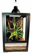The Plug and Play Terrariums are ready to use with full equipment and decoration, often including live plants. They only have to be plugged into the wall socket and are ready to use.