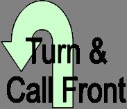 sign (Turn & Call Front). MOVING EXERCISE 35.