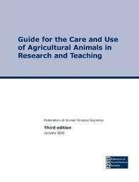 Laboratory Animals NRC Guide for the Care and Use of Laboratory Animals in Research, and Teaching ( The Guide ) Institutional