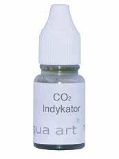 As a result of changes in the level of CO 2 the liquid in the indicator changes from blue to yellow and achieving the optimal level is