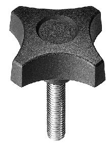 Str Grips Mde of thermoplstic, lck through hole with threded insert Mde of thermoplstic, lck