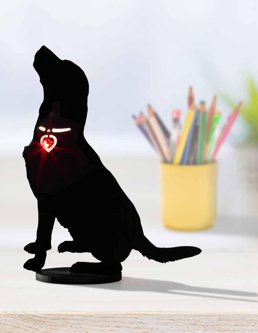 Silhouettes from the HEART WE LOVE OUR PETS!