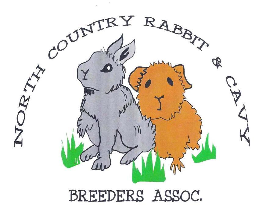 Presents ARBA Double Open/Youth Rabbit Show Triple Open Cavy Show by North Country Saturday, Sep.