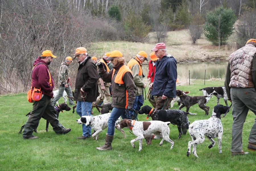 from the vermont clinic... FIRST YANKEE CLINIC ATTENDANCE: A DOGS PERSPECTIVE written with the help of Rick Affuso Hello Yankee NAVHDA Members.