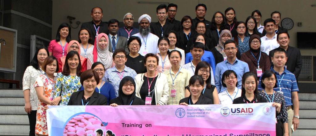 Training on Standardized and Harmonized Surveillance Methods for Antimicrobial Resistance in Food