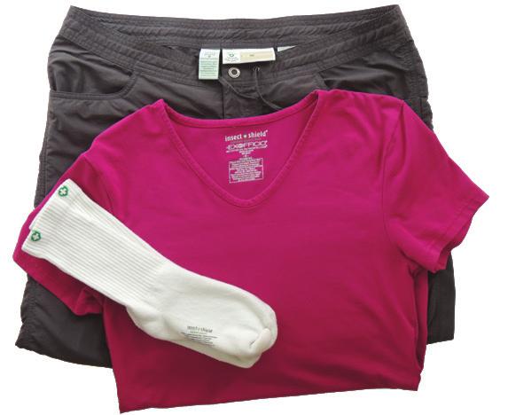 STEP 2: SPRAY YOUR CLOTHES Permethrin is an ideal choice for pretreating your clothing and outdoor accessories.