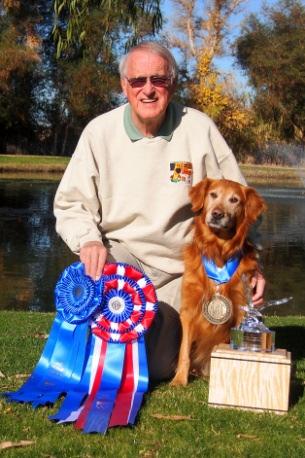 KENRO Registered Golden Retrievers & Dog Training Services Presents: Dr. Ward Falkner & Zoom Competitive Obedience Seminar Ward Falkner & GMOTCh Am.