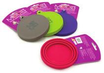 MMC020GYM Can Covers Keep your cat s food fresh and safe.
