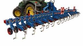 4-rows up to 32-rows working width or 3-point hitch "alternativ long with 1 pcs.