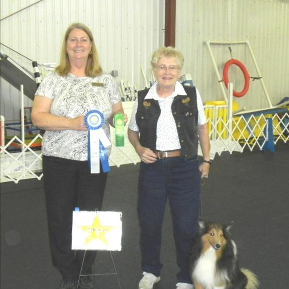 Westmoreland County Obedience Training Club show on Sept. 26, 2014. The judge is Kathleen Cook.