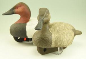 119 Pair of Mike Smyser 2001 Canvasbacks drake