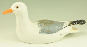 Black Duck decoys with wooden keels and lead