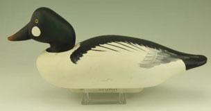 carved Blue bill decoys unsigned Accomac