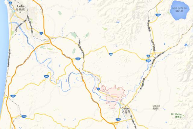 JINGUJI Akita City Jinguji Jinguji, Daisen-city map Population: 4,303 people Daisen City Photo ; http://blog.goo.ne.