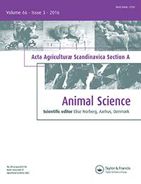Acta Agriculturae Scandinavica, Section A Animal Science ISSN: 0906-4702