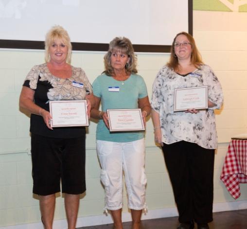 Steve Cinader, Mojo, and Lucky Blu, Back to School Award for their participation in the Colleton Animal