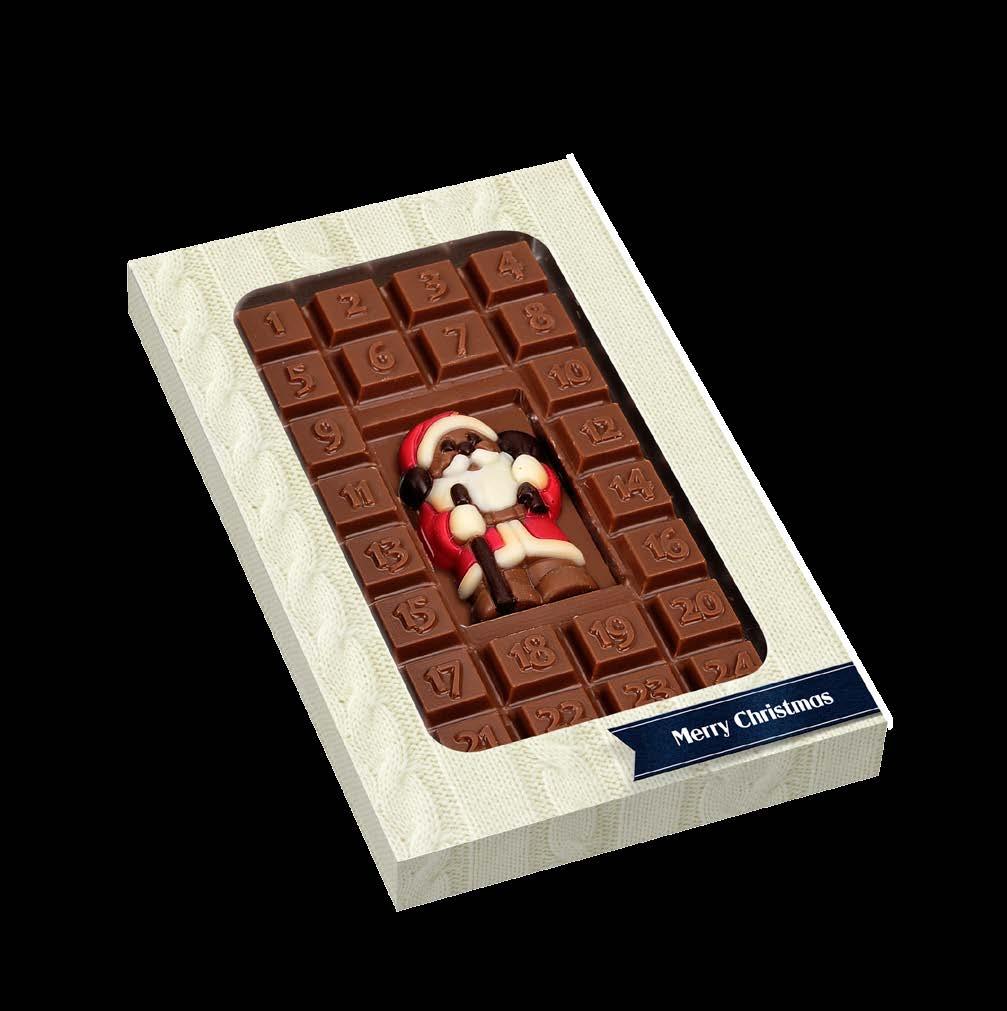 No 0353B A tablet of chocolate with a