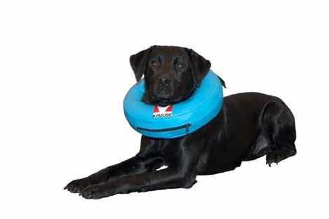 Features n Will not inhibit the animal s field of vision n Durable long-term use n Comfortable for the animal n Protective collar against injuries, rashes and post-surgery procedures n Will not mark