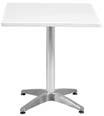 00 HxxT: 75 x 70 x 70 cm white stainless steel 56020 conference table 41.00 140x70 cm white h: 70 cm 50250 TIFFANY bartable 35.