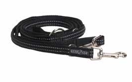 4 m S 383582 BUSTER 7-way lead, reflective Black 10 mm, 2 m S 383647 BUSTER H-harness Black 10 mm, 30-50 cm M 383561 BUSTER reflective collar, adjustable Black 15 mm, 28-40 cm M 383573 BUSTER