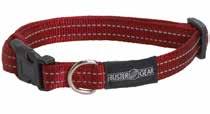 BUSTER Reflective Gear Red The BUSTER Gear collar guaranties a high quality durable product made from solid nylon that encases a soft foam filling.