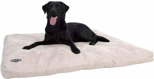 BUSTER Memory Foam dog bed provides the ultimate in comfort due to two factors, ie by reducing the number of pressure points and by providing excellent support.