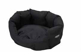 BUSTER premium beds can be machine washed at 30 degrees. A BUSTER Premium Bed has low water absorption and dries quickly. Black available in extra large sizes.