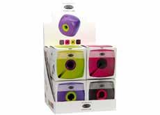 Mini Cube Purple 274089 BUSTER Mini cube table display for 16 cubes 4 per colour KRUUSE s iconic BUSTER