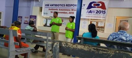 Labasa Antibiotics Handle with Care Patient education conducted every morning during the week from 8am to 8.