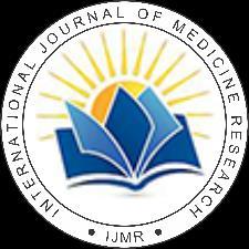 International Journal of Medicine Research ISSN: 2455-7404 Impact Factor: RJIF 5.42 www.medicinesjournal.com Volume 3; Issue 3; July 2018; Page No.