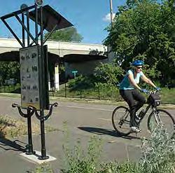 7. ROAD CYCLING paved trails repair kiosks