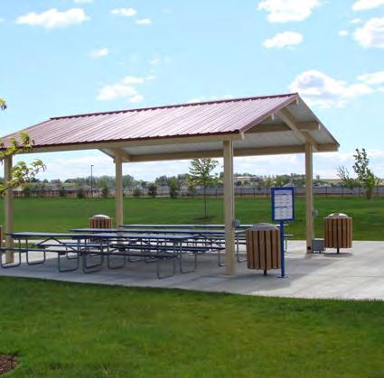 shade structures More support facilities for