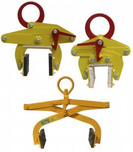 GF 22 Pinza con ganasce in gomma porta lastre Slab-carrying grippers with rubber