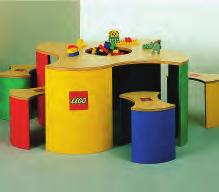 35 cm H: 28 cm 9809 LEGO Multi Play Table - small
