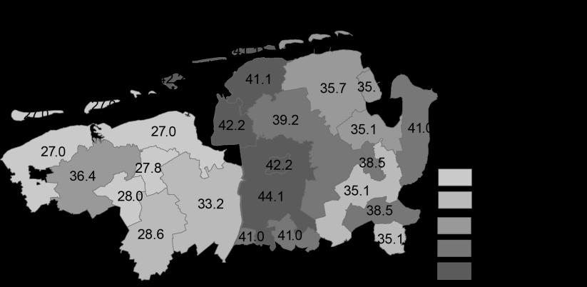 Cross-border comparison of antibiotic prescriptions among children and adolescents between the north of the 20 Netherlands and the north-west of Germany prescription rates among the database