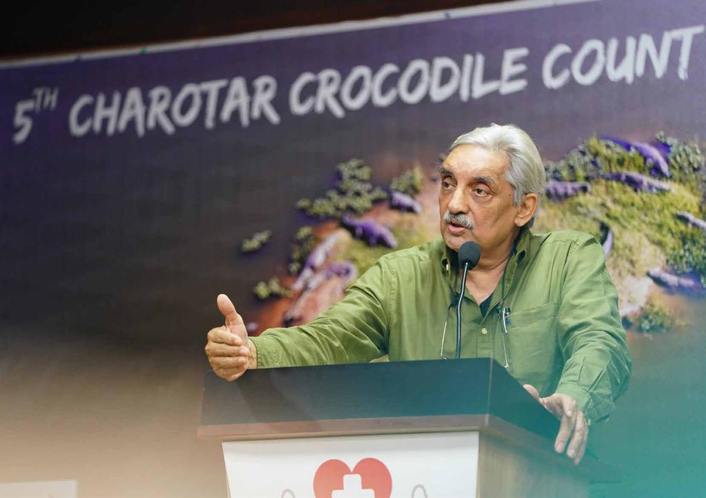 The Special Guest... It was an honor for VNC to host the special guest of the event, Bittu Sahgal, Conservationist, Writer and Founder of Sanctuary Asia Magazine who joined us on the 7th Jan.