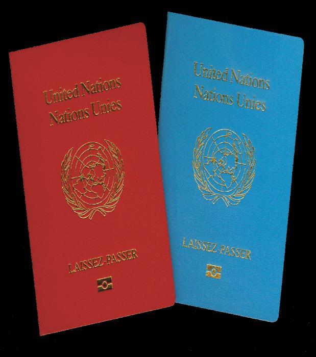 Laissez Passer or other Travel Document that