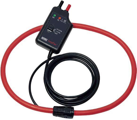 AmpFlex Flexible Current Probes SAFETY R A T I N G The AmpFlex is a flexible AC current probe composed of a flexible sensor and an electronic module.