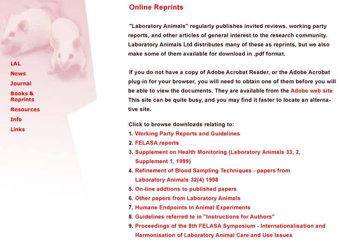 Laboratory Animals The official journal of 6 European