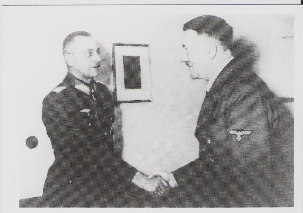 Dr Karl Mauss 15 shaking Adolf Hitler