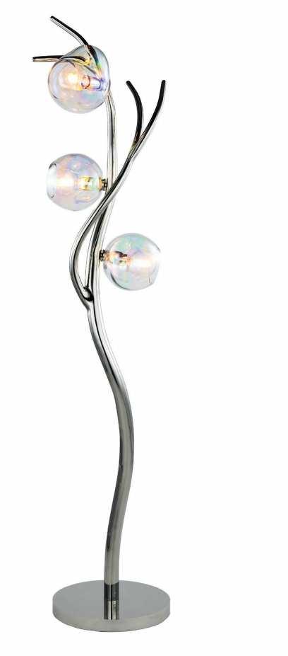 Pricelist Novelties 2018 ERSAF200N-GLIRI Ersa floor lamp with iridescent glass spheres, Ø40xH.