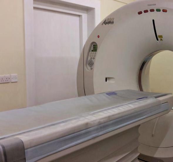 The CT Scanner Toshiba Aquilion RXL In January 2014, we became one of the few practices within the North East of England to have our very own CT scanner installed on site at Moorview Veterinary