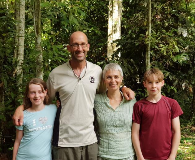 July 2018 Page 4 Angus, Hester, Cameron & Iona Angus visited in August as an instructor for the Cornwall College field trip and