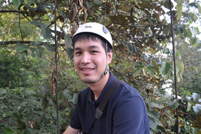 Anthony works at Ocean Park in Hong Kong which funds many of the projects at DG.