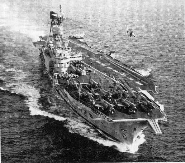 H.M.S. ARK ROYAL The present ARK ROYAL is the fourth ship of the Royal Navy to be so named. THE FIRST ARK ROYAL was built to the order of Sir Walter Raleigh and was launched at Deptford in 1588.