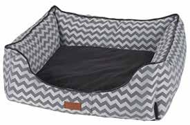 PRESTIGE BEDDINGS for dogs ZIG-ZAG Collection ZZG This range of graphics items are made with zigzag pattern
