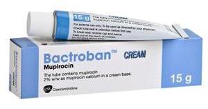 Topical antibacterials for skin Mupirocin (Bactroban ), fusidic acid (Fucidin ) Theoretically, may