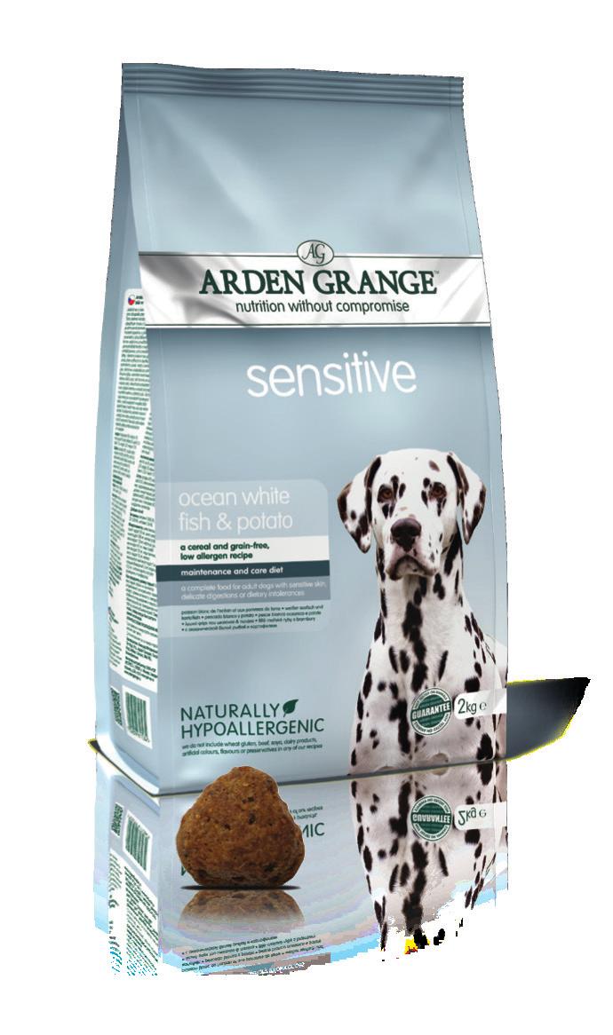 When their vet suggested all of these issues may be related to a food allergy, Arden Grange was able to help.
